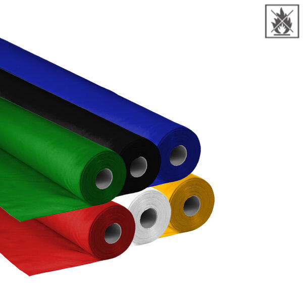 Tissu polyester difficilement inflammable