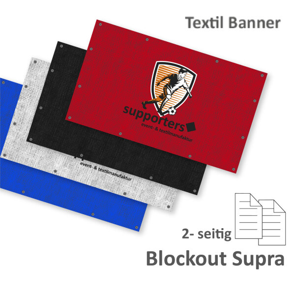Textile banner - Blockout Supra 270g/m²