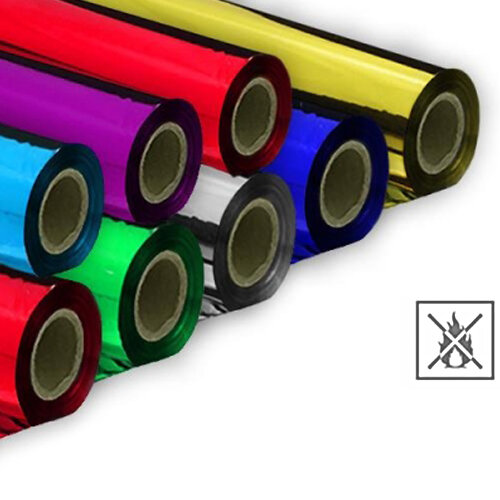 Metallic Folienrollen Premium schwer entflammbar