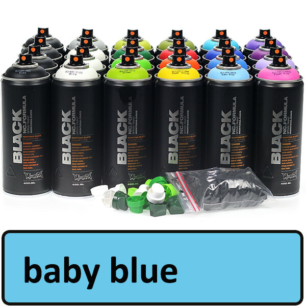 Montana Black - Bombe aérosol - 400ml - Baby blue (5020)