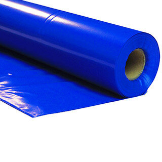 Folienrollen Premium schwer entflammbar 2 x 50 Meter - Blau