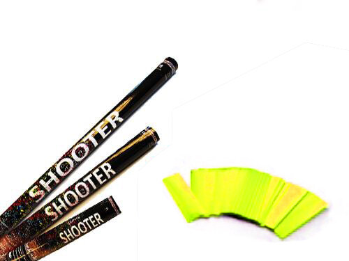 Canon pour confettis - pas de Pyro - jaune - 30cm