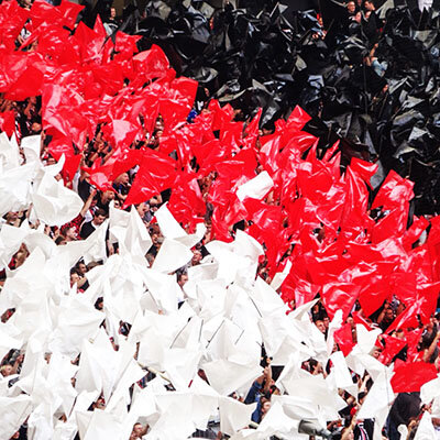 Folienfahne Hochformat 75x50 Schwarz