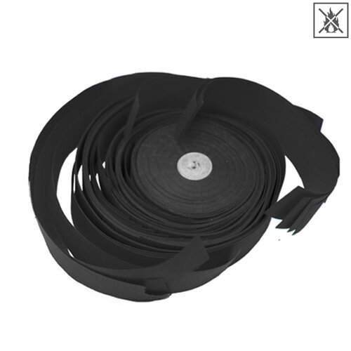 Confettis Disc difficilement inflammable - noir
