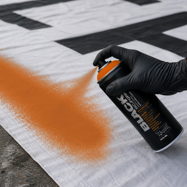 Montana Black - Bombe aérosol - 400ml - Pure orange (2075)