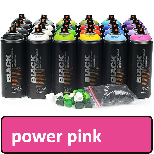 Montana Black - Bombe aérosol - 400ml - Power pink (P4000)
