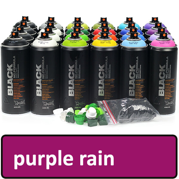Montana Black - Bombe aérosol - 400ml - Purple rain (3155)