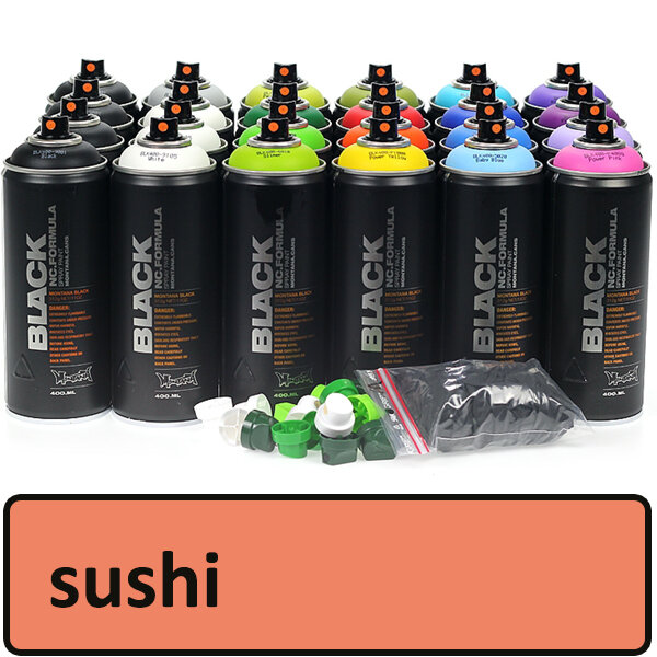 Montana Black - Bombe aérosol - 400ml - Sushi (3240)