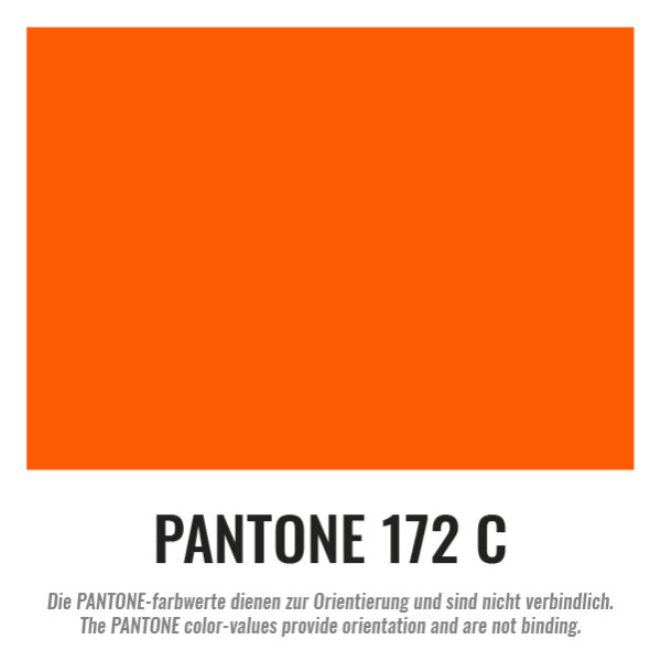 Bandes de toile plastifiée 50x75 cm - orange