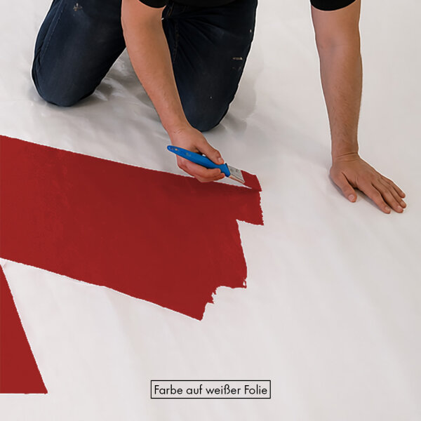 Foil color signal red RAL 3001