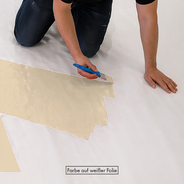 Foil color light ivory RAL 1015
