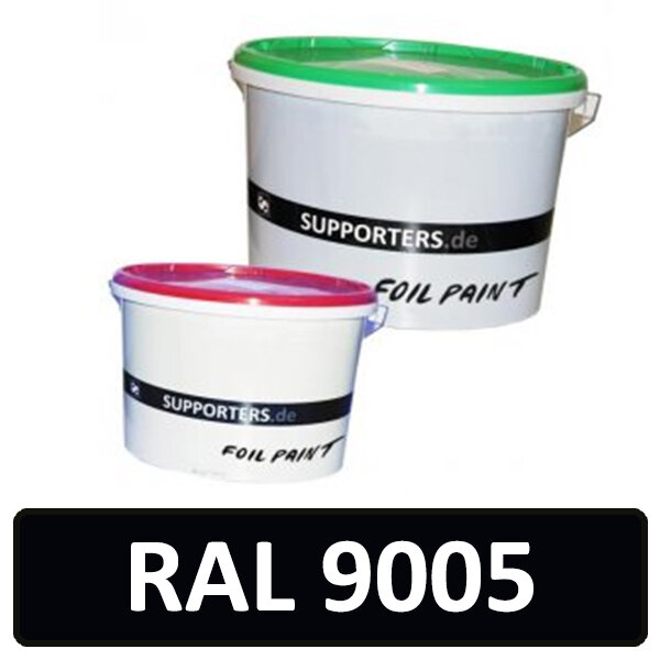 Couleur daluminium - RAL9005 Noir foncé