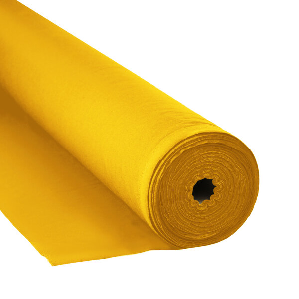 Cotton Fabric Yellow 1,5m 30m