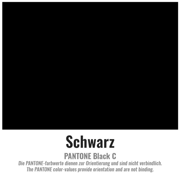 Polyester fabric 1,5m flame retardant 30m Black
