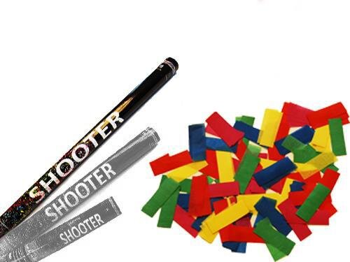 Papier Konfetti Shooter - Bunt XL - 100cm
