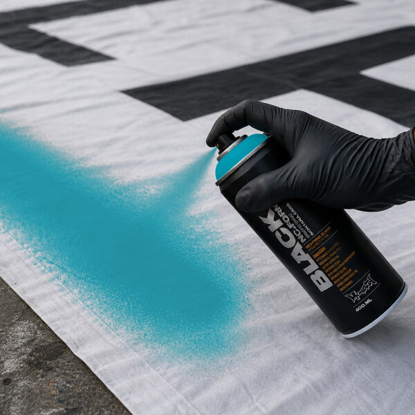 Spray paint true cyan (TR5000) 400 ml