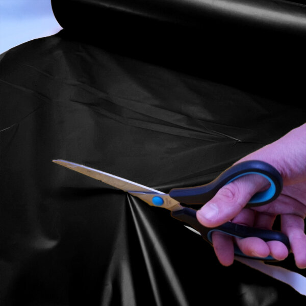 Rouleaux de toiles plastifiées Standard - 1,5x100m - noir