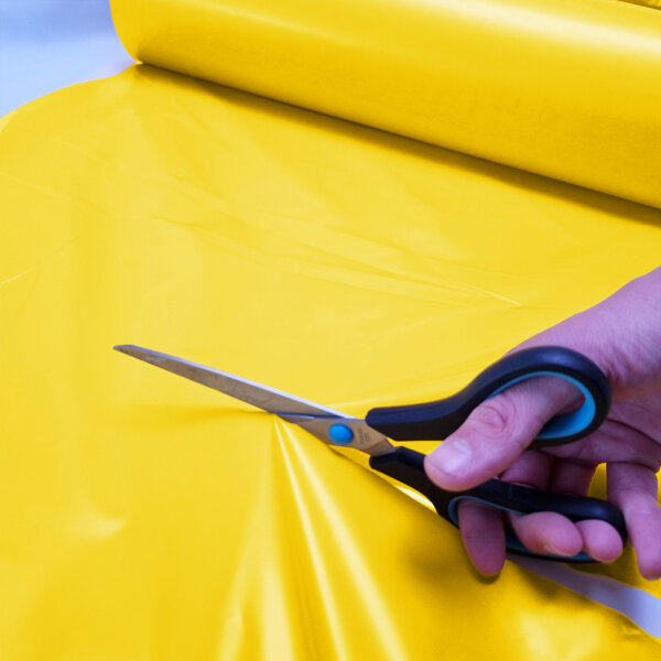 Rouleaux de toiles plastifiées Standard - 1,5x100m - jaune