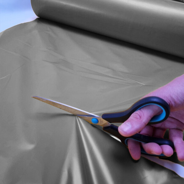 Rouleaux de toiles plastifiées Standard - 1,5x100m - gris