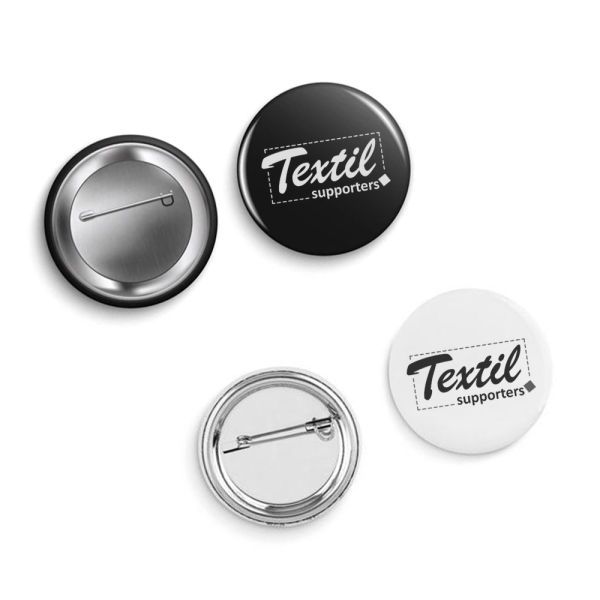 Round Buttons 25mm with Needle