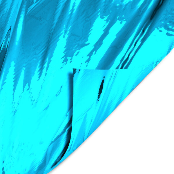 Metallic Folie Standard 1,5x10m - Hellblau