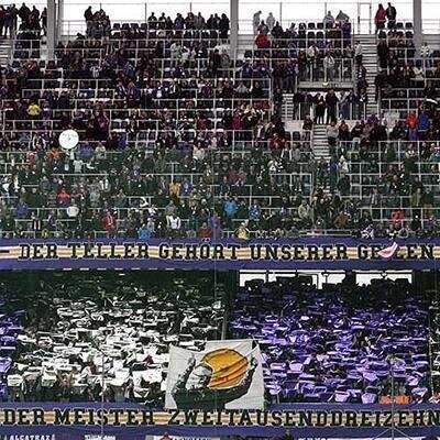 Plastic film sheet metallic 75x90cm - purple