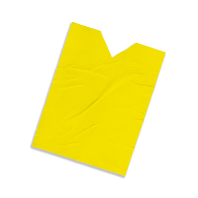 Plastic film Tunic  Yellow