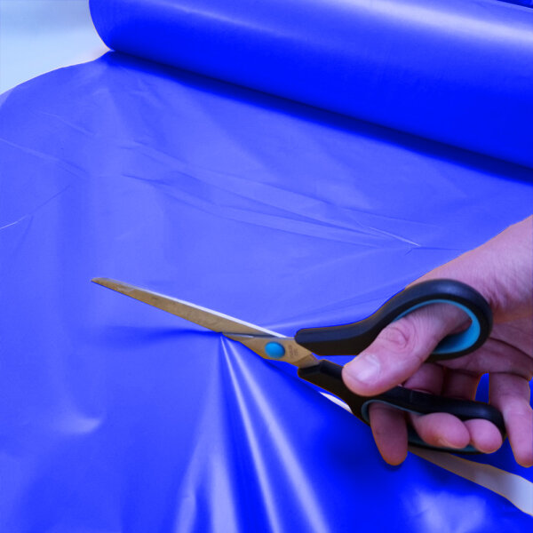 Folienrollen Premium 2 x 50 Meter - Blau