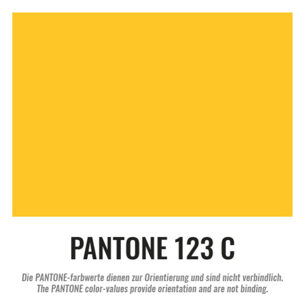 Folienrollen Premium 2 x 50 Meter - Gelb
