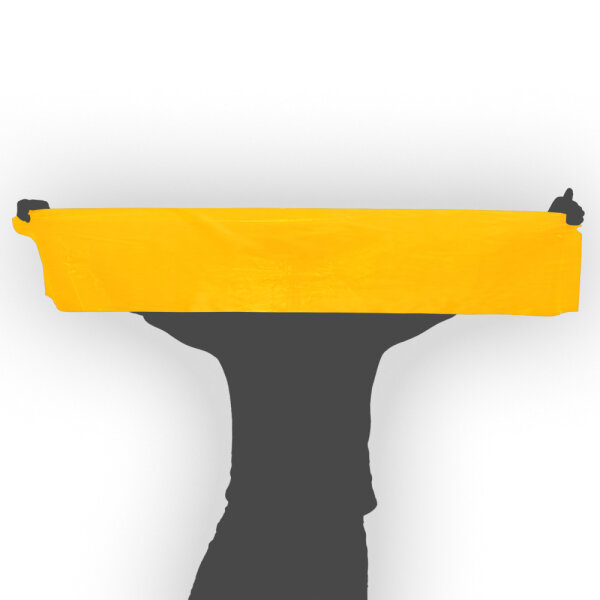 Folienschals 150x25cm - Gelb