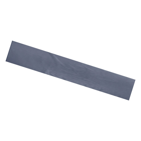 Plastic film scarf 150x25cm - Light gray