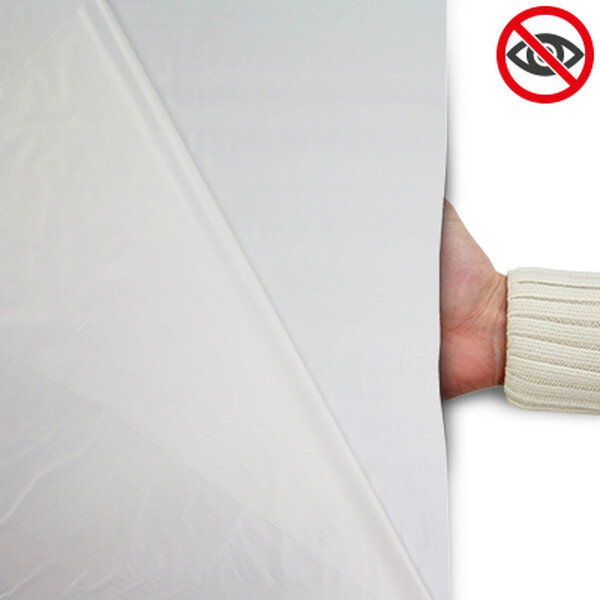 Folienrollen Premium schwer entflammbar 2 x 50 Meter - Weiss