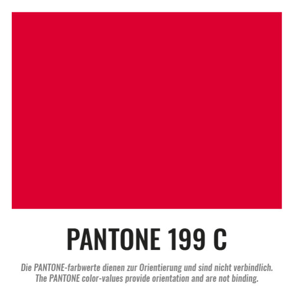 Rouleau de film ignifuge premium 2x50 mètres - Rouge