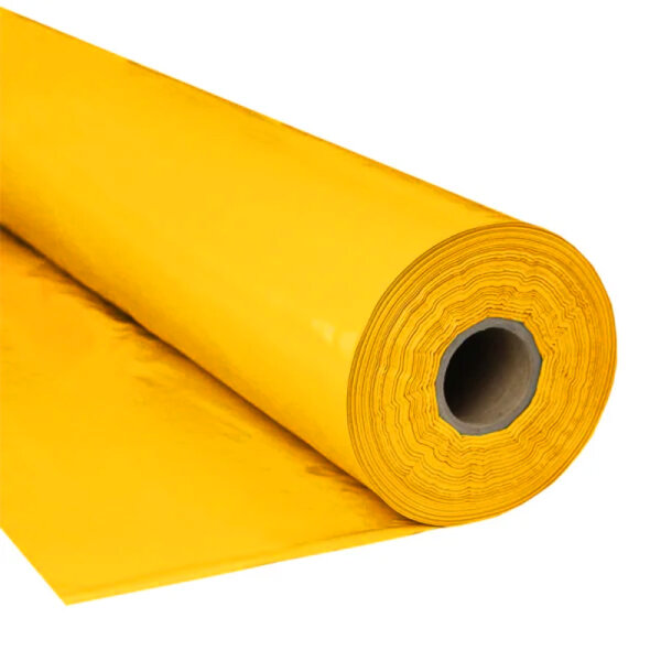 Rouleau de de film ignifuge standard - 1,5x100m - jaune