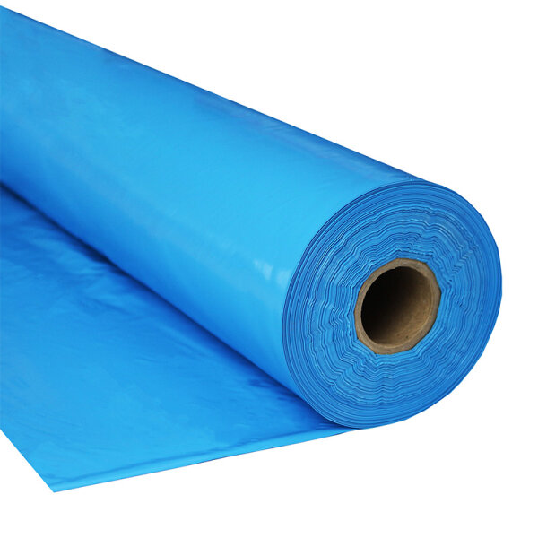 Folienrolle Standard schwer entflammbar 1,5 x 100 Meter - Hellblau
