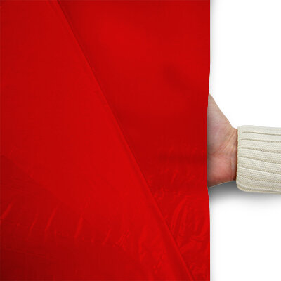 Folien Leibchen einfarbig schwer entflammbar - 100x75cm - Rot