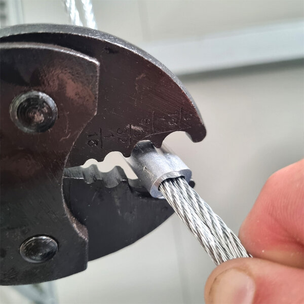 Aluminium Pressklemme 5mm
