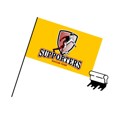 Handschwenker Siebdruck Querformat 90x150cm