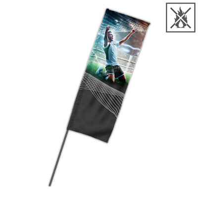 Standarten Fahnen im Digitaldruck schwer entflammbar