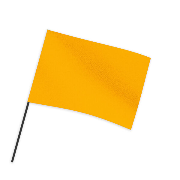 TIFO drapeau unicolore difficilement inflammable 50x75cm Format horizontal Jaune