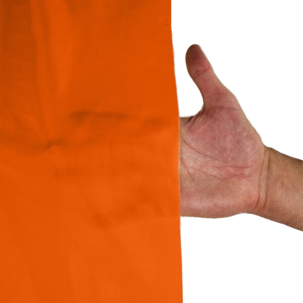 TIFO flags single-colored flame retardant 50x75cm Landscape format Orange