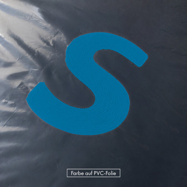 color foil sky blue RAL 5015 - flame retardant