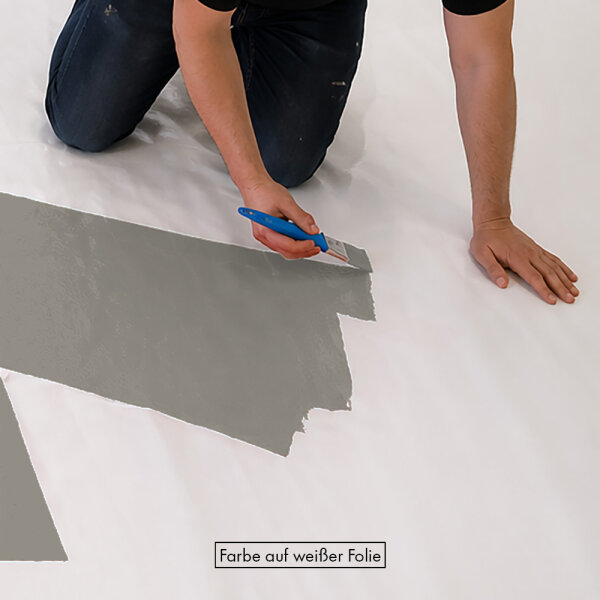 color foil stone grey RAL 7030 - flame retardant