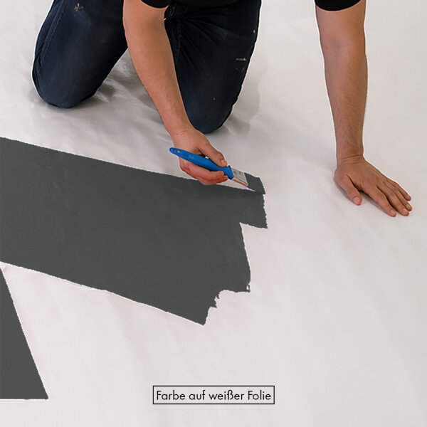 color foil traffic grey B RAL 7043 - flame retardant
