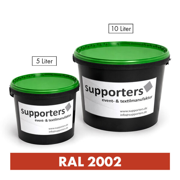 Polyester substance color RAL 2002 - flame retardant