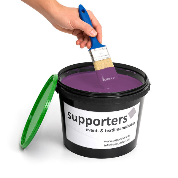 Polyesterstoff Farbe Signalviolett RAL4008 - schwer entflammbar