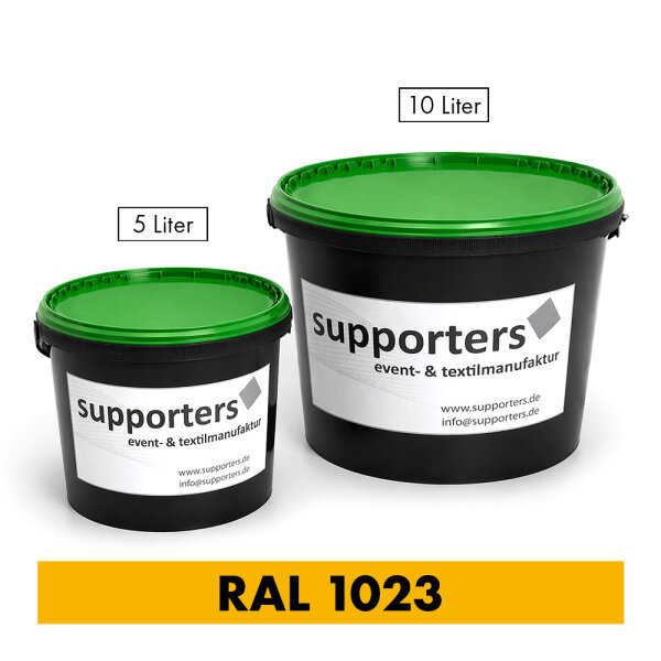 Couleur de la substance de polyester RAL1023 jaune signalisation - ignifuge
