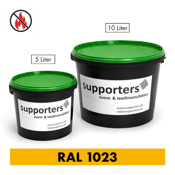 Couleur non tissée RAL1023 jaune signalisation - ignifuge