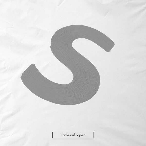 Papier Farbe Signalgrau RAL7004 - schwer entflammbar