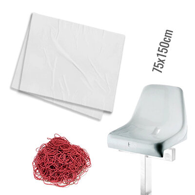 Housse de couverture en aluminium Husse 75x150cm - Blanc